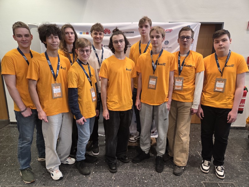 FMF studentai  2025 ICPC Šiaurės Vakarų Europos regioniniame konkurse